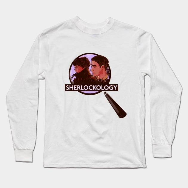 Sherlockology Long Sleeve T-Shirt by pankajbhambriartworks